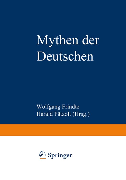 Produktbild: Mythen der Deutschen