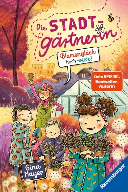 Bild vom Artikel Die Stadtgärtnerin, Band 3 - Blumenglück hoch vier! vom Autor Gina Mayer