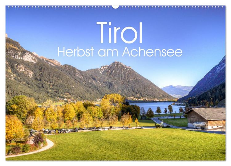 Produktbild: Tirol - Herbst am Achensee (Wandkalender 2026 DIN A2 quer), CALVENDO Monatskalender