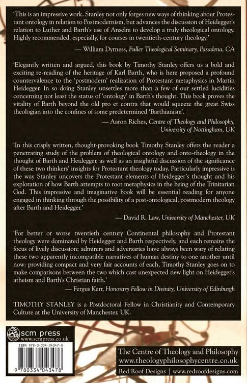 Produktbild: Protestant Metaphysics After Kark Barth and Martin Heidegger
