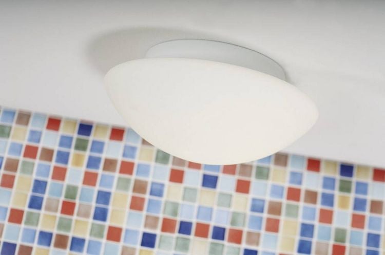 Produktbild: Nordlux Ufo Maxi 25626001 Bad-Deckenleuchte 80W Wei&szlig;