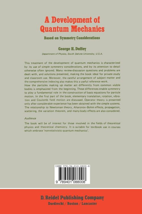 Produktbild: A Development of Quantum Mechanics