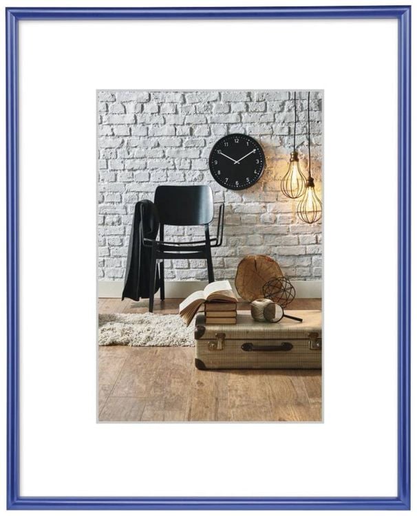 Produktbild: Hama 00061657 Bilder Wechselrahmen Papierformat: DIN A3 (B x H x T) 310 x 430 x 15mm Blau