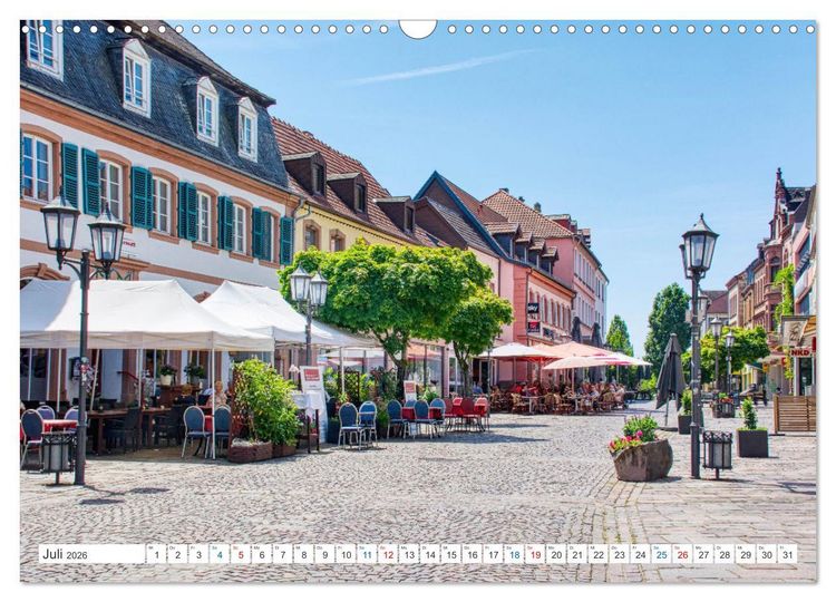 Produktbild: Sankt Ingbert - Charmante Kleinstadt im Saarland (Wandkalender 2026 DIN A3 quer), CALVENDO Monatskalender