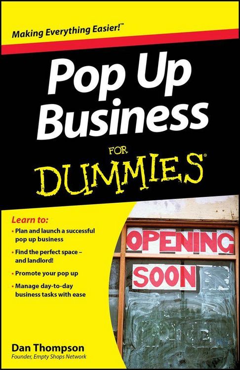 Produktbild: Pop-Up Business For Dummies