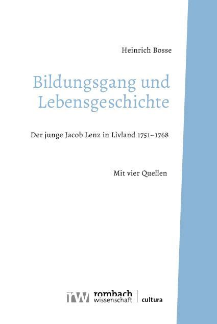 Produktbild: Bildungsgang und Lebensgeschichte