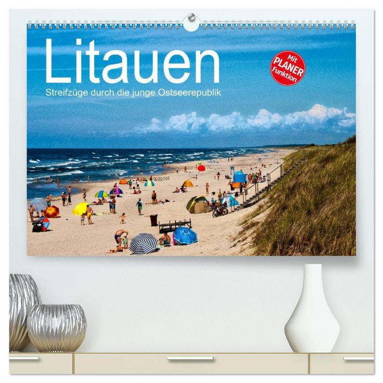 Produktbild: Litauen - Streifz&uuml;ge durch die junge Ostseerepublik (hochwertiger Premium Wandkalender 2026 DIN A2 quer), Kunstdruck in Hochglanz