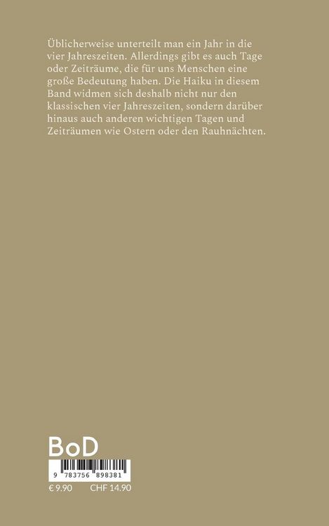 Produktbild: Eine Reise durch das Jahr