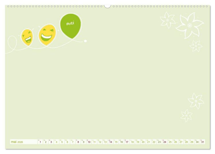 Produktbild: 12 x collage de blagues - calendrier de bricolage (Calendrier mural 2026 DIN A2 vertical) calendrier de bureau