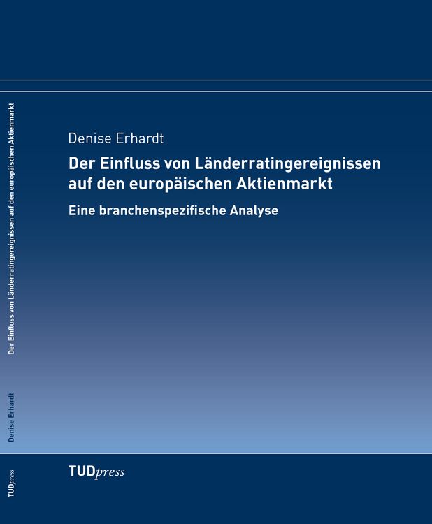 Produktbild: Der Einfluss von L&auml;nderratingereignissen auf den europ&auml;ischen Aktienmarkt
