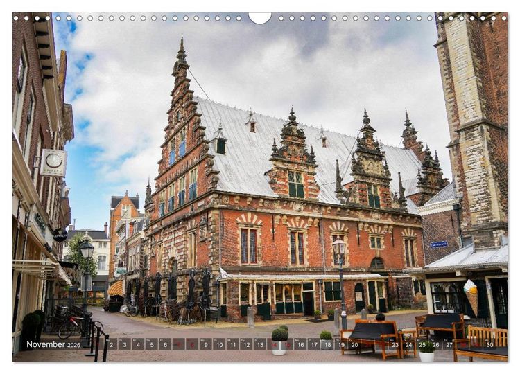 Produktbild: Haarlem - Kleine Schwester von Amsterdam (Wandkalender 2026 DIN A3 quer), CALVENDO Monatskalender