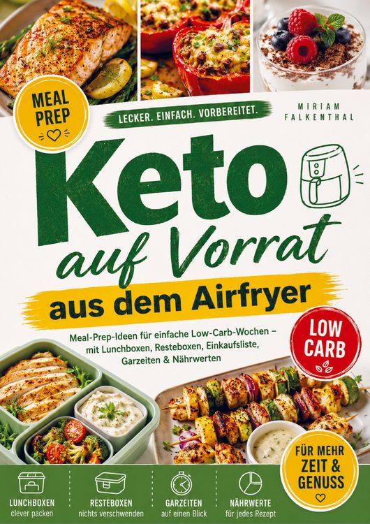 Produktbild: Keto auf Vorrat aus dem Airfryer