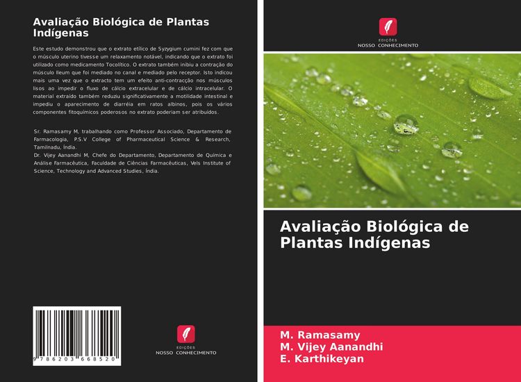 Produktbild: Avalia&ccedil;&atilde;o Biol&oacute;gica de Plantas Ind&iacute;genas