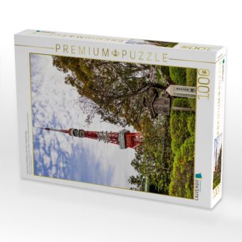 Produktbild: CALVENDO Puzzle Tokyo Tower und Details aus dem Zojo-ji Tempel Komplex | 1000 Teile Lege-Gr&ouml;&szlig;e 64x48cm Foto-Puzzle f&uuml;r gl&uuml;ckliche Stunden