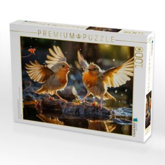 Produktbild: CALVENDO Puzzle V&ouml;gel, wer hat das sch&ouml;nste Gefieder? | 1000 Teile Lege-Gr&ouml;&szlig;e 64x48cm Foto-Puzzle f&uuml;r gl&uuml;ckliche Stunden