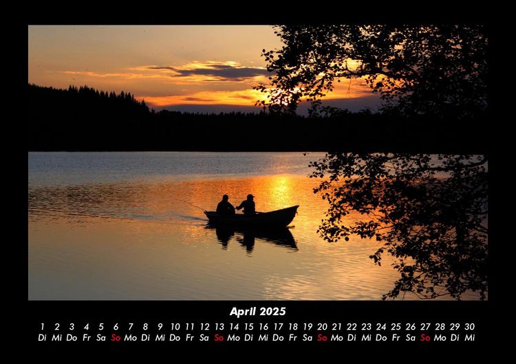 Produktbild: Tage am See 2025 Fotokalender DIN A3