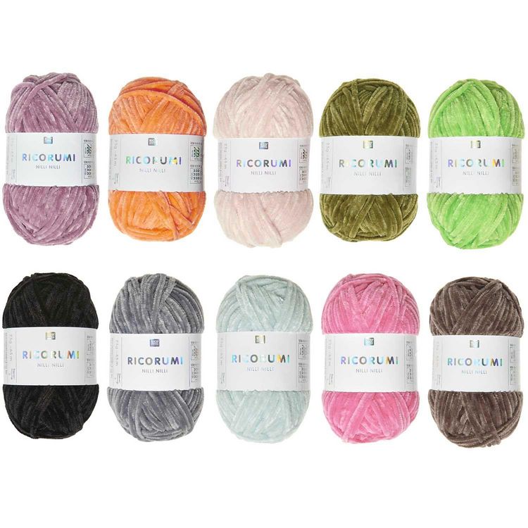 Produktbild: Ricorumi Set 10er "Nilli Nilli fashion", Farben: 010, 029, 0