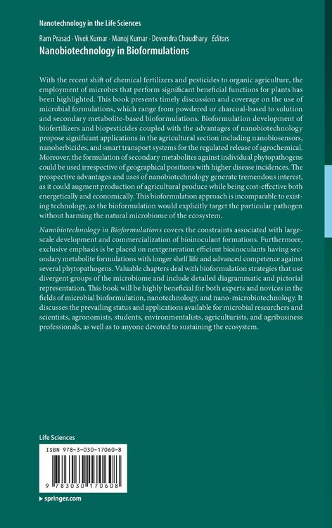 Produktbild: Nanobiotechnology in Bioformulations
