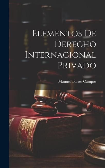 Produktbild: Elementos De Derecho Internacional Privado
