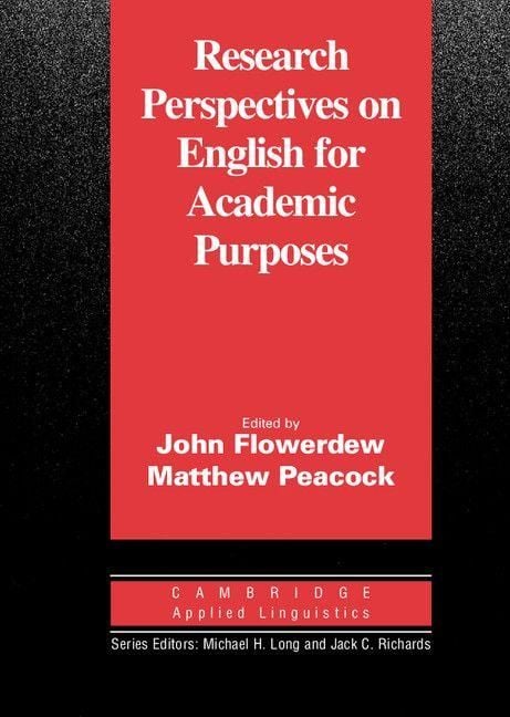 Produktbild: Research Perspectives on English for Academic Purposes