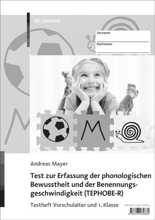 Produktbild: Test zur Erfassung der phonologischen Bewusstheit und der Benennungsgeschwindigkeit (TEPHOBE-R)