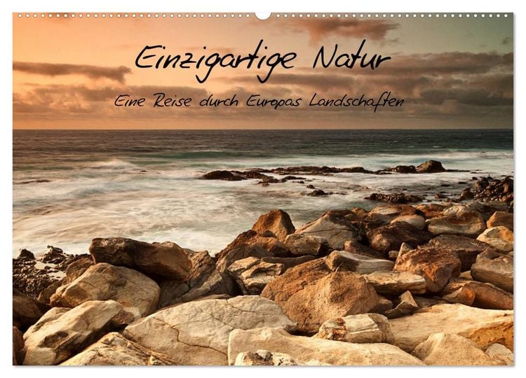 Produktbild: Einzigartige Natur - Eine Reise durch Europas Landschaften (Wandkalender 2026 DIN A2 quer), CALVENDO Monatskalender
