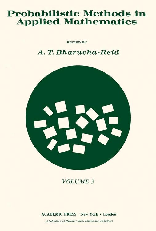 Produktbild: Probabilistic Methods in Applied Mathematics