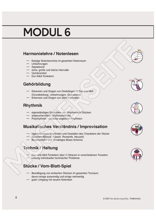 Produktbild: Klavierschule OH! Modul 6