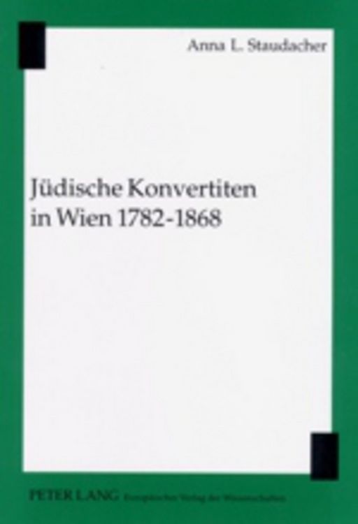 Produktbild: J&uuml;dische Konvertiten in Wien 1782-1868