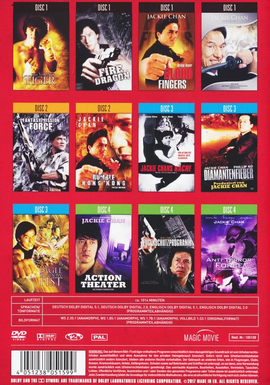 Produktbild: Jackie Chan Box XXL [4 DVDs]