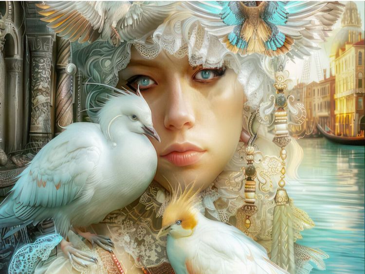 Produktbild: CALVENDO Puzzle Venezianische Impressionen | 1000 Teile Lege-Gr&ouml;&szlig;e 64x48cm Foto-Puzzle f&uuml;r gl&uuml;ckliche Stunden
