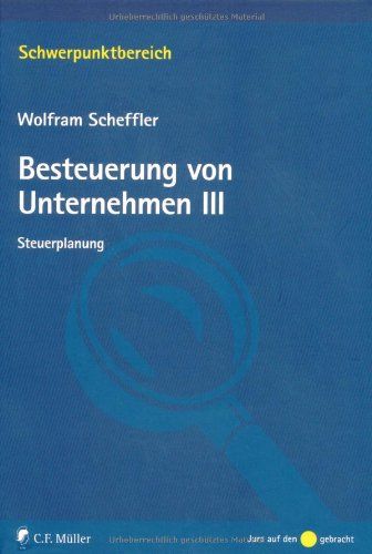 Produktbild: Besteuerung von Unternehmen III