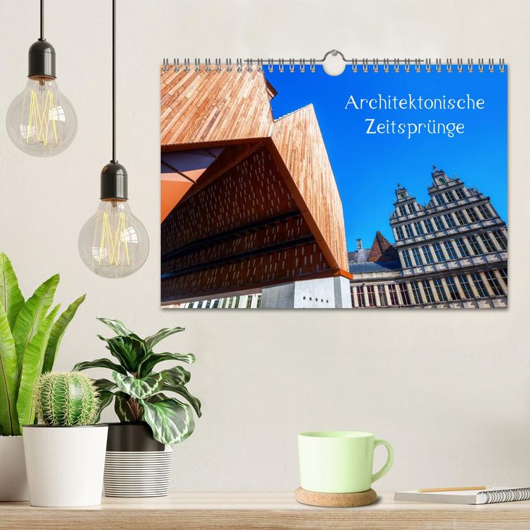 Produktbild: Architektonische Zeitspr&uuml;nge (Wandkalender 2026 DIN A4 quer), CALVENDO Monatskalender