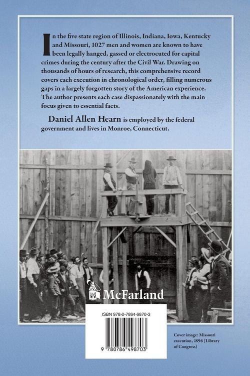 Produktbild: Legal Executions in Illinois, Indiana, Iowa, Kentucky and Missouri