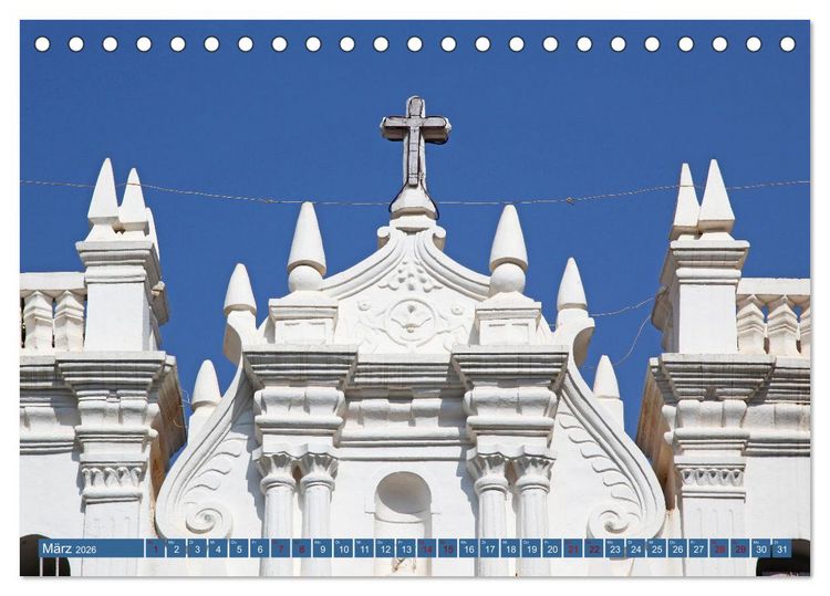 Produktbild: Indien - Das christliche Goa (Tischkalender 2026 DIN A5 quer), CALVENDO Monatskalender