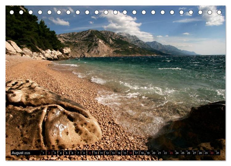 Produktbild: Kroatien (Tischkalender 2026 DIN A5 quer), CALVENDO Monatskalender