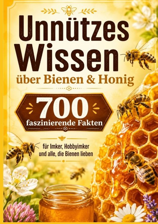 Produktbild: Unn&uuml;tzes Wissen &uuml;ber Bienen & Honig : 700 faszinierende Fakten f&uuml;r Imker, Hobbyimker und alle, die Bienen lieben