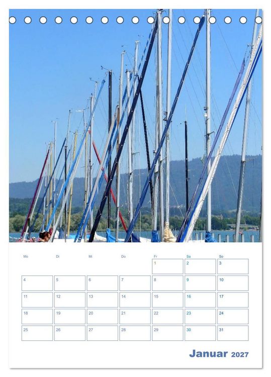 Produktbild: Lindau. Die Gl&uuml;cksfinder-Insel (Tischkalender 2027 DIN A5 hoch), CALVENDO Monatskalender