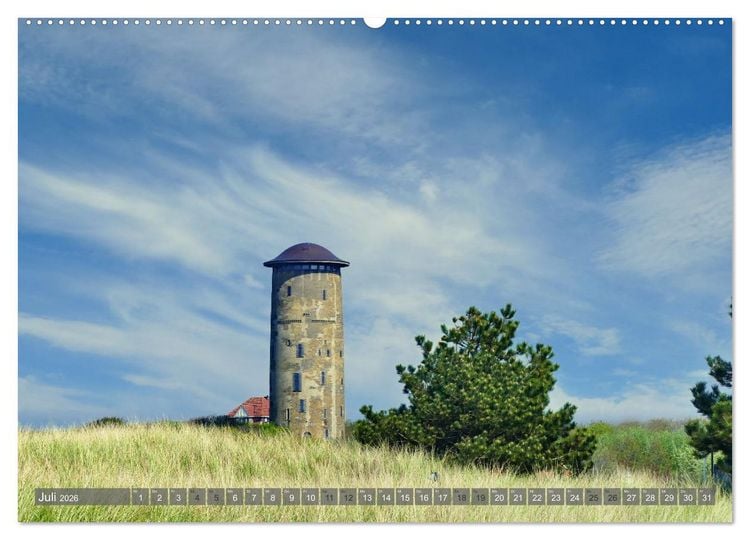 Produktbild: Zeeland - Wasser, Sand und Meer (Wandkalender 2026 DIN A2 quer), CALVENDO Monatskalender