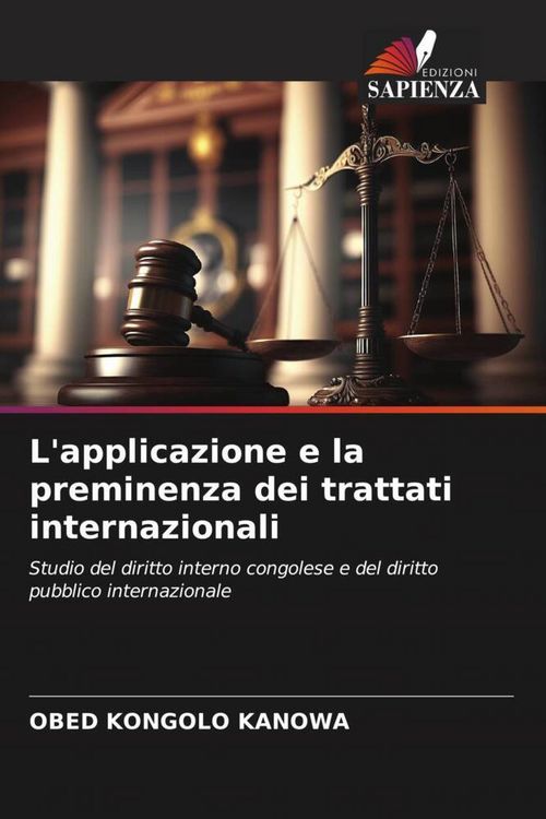 Produktbild: L'applicazione e la preminenza dei trattati internazionali
