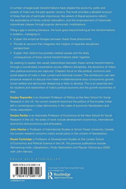 Produktbild: Understanding India's New Political Economy