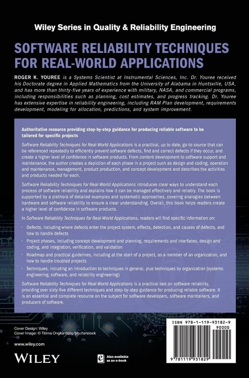 Produktbild: Software Reliability Techniques for Real-World Applications