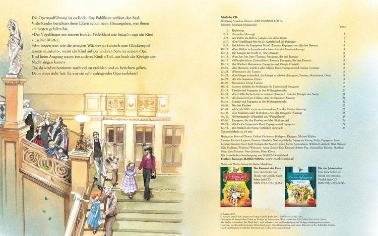 Produktbild: Die Zauberflöte (Das musikalische Bilderbuch mit CD und zum Streamen)