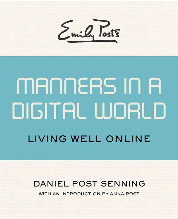 Produktbild: Emily Post's Manners in a Digital World