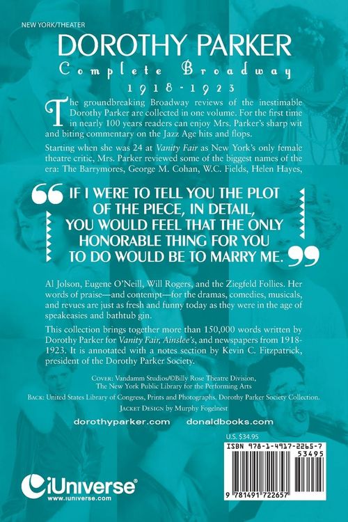 Produktbild: Dorothy Parker