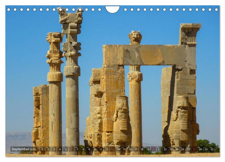 Produktbild: A journey through Iran (Wall Calendar 2026 DIN A4 landscape), CALVENDO 12 Month Wall Calendar