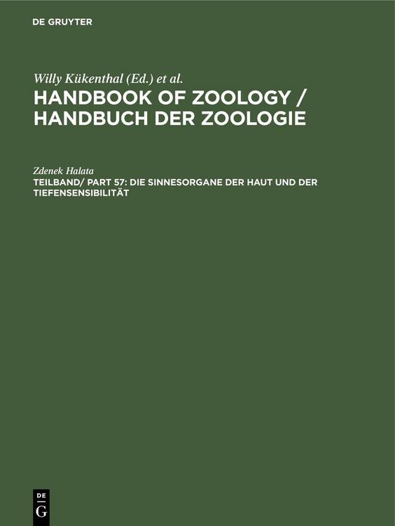 Produktbild: Die Sinnesorgane der Haut und der Tiefensensibilit&auml;t