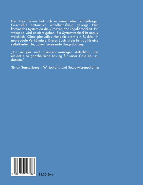 Produktbild: Vorschlag f&uuml;r eine Geldreform