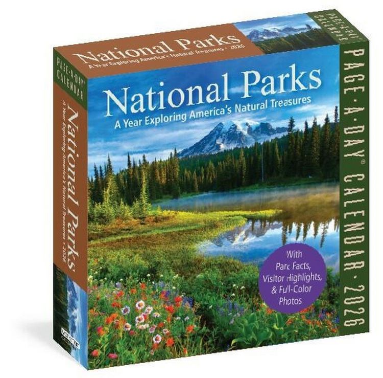 Produktbild: National Parks Page-A-Day(r) Calendar 2026