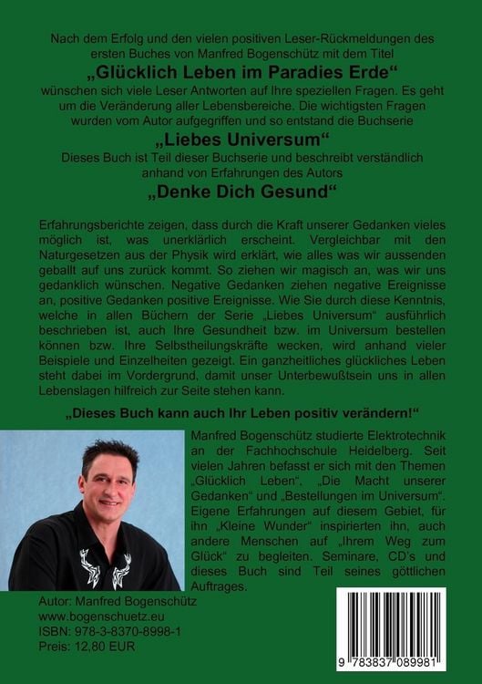 Produktbild: Wie denke ich mich Gesund